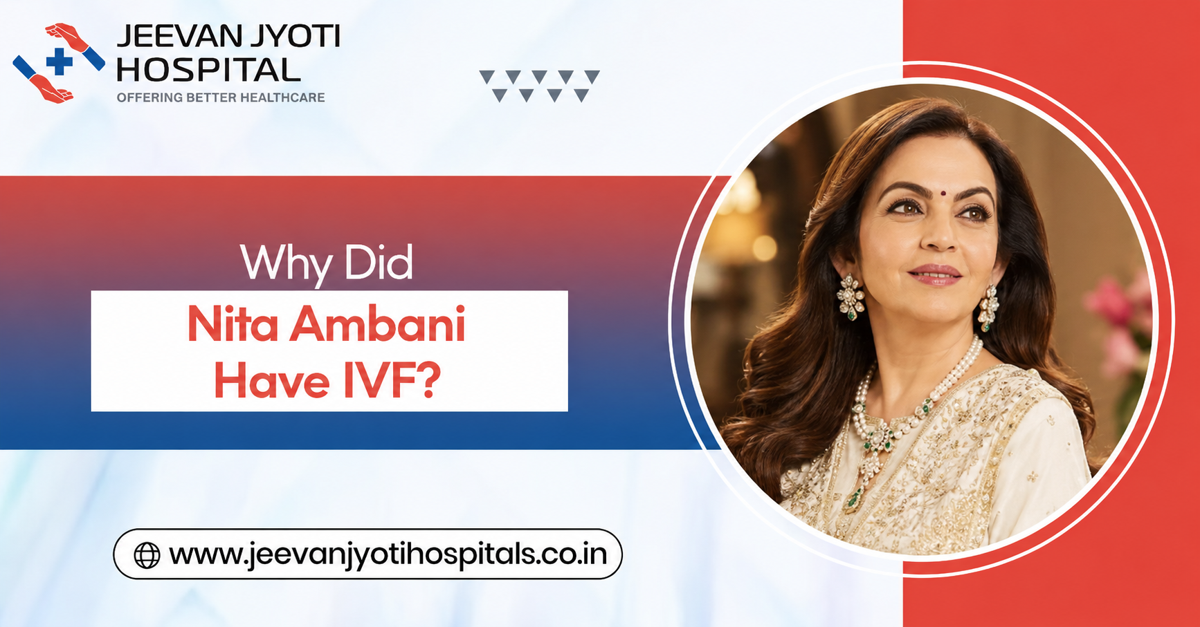 Why did Nita Ambani have IVF